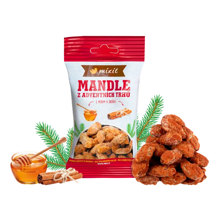 Mixit Mandle z adventních trhů do kapsy 60 g